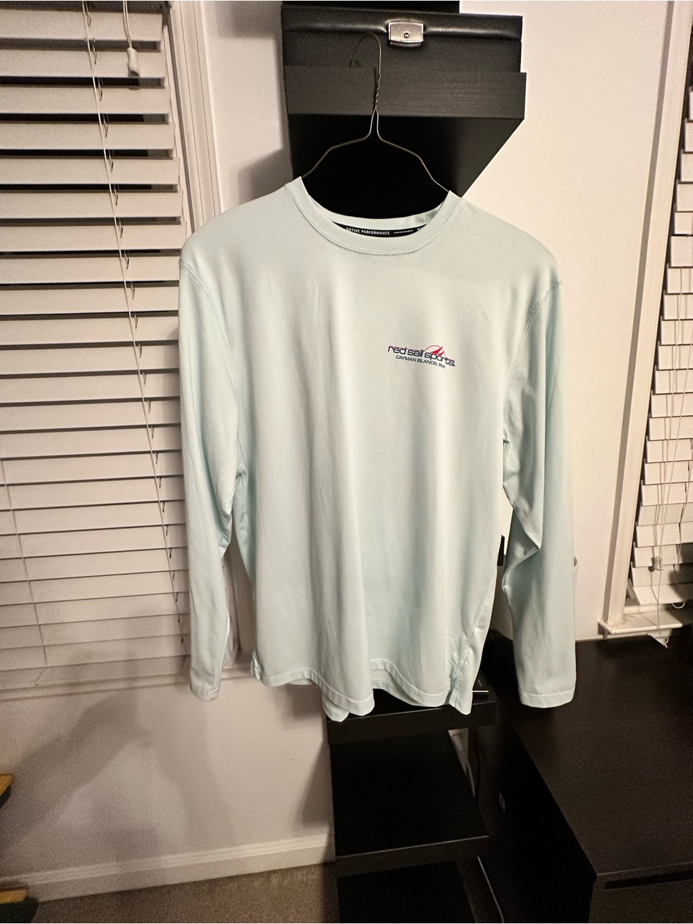 Native Long Sleeve Performance Tee in Pale Mint
